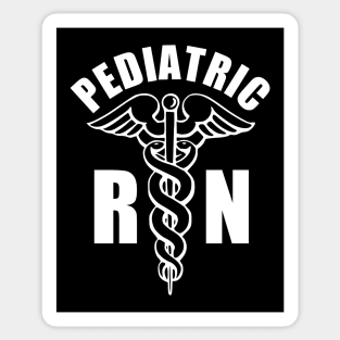 Pediatric Nurse - RN Caduceus Sticker